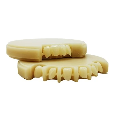 Blocco PMMA acetale a acetale dentale a multistrato