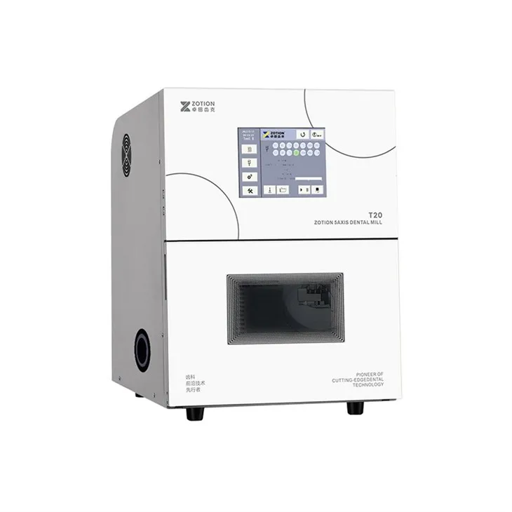 5 Axis Zirconia Dental Lab CAD Cam Dental Milling Machine
