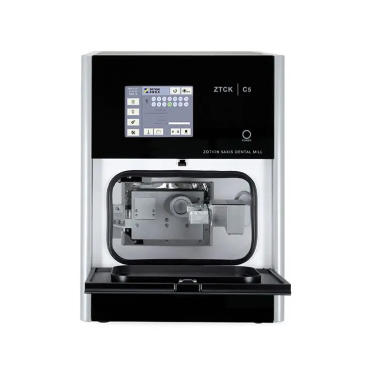 Open System Dental Lab Cad Cam Milling Machine
