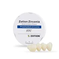Zirconia ceramica dentale super traslucida vuota