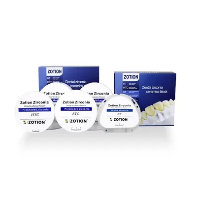 Disco in zirconia bianca Preshade Zirconia Blank