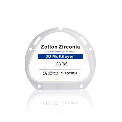 71mm Amann Girrbach Zirconia Blocco Disco di zirconia in ceramica