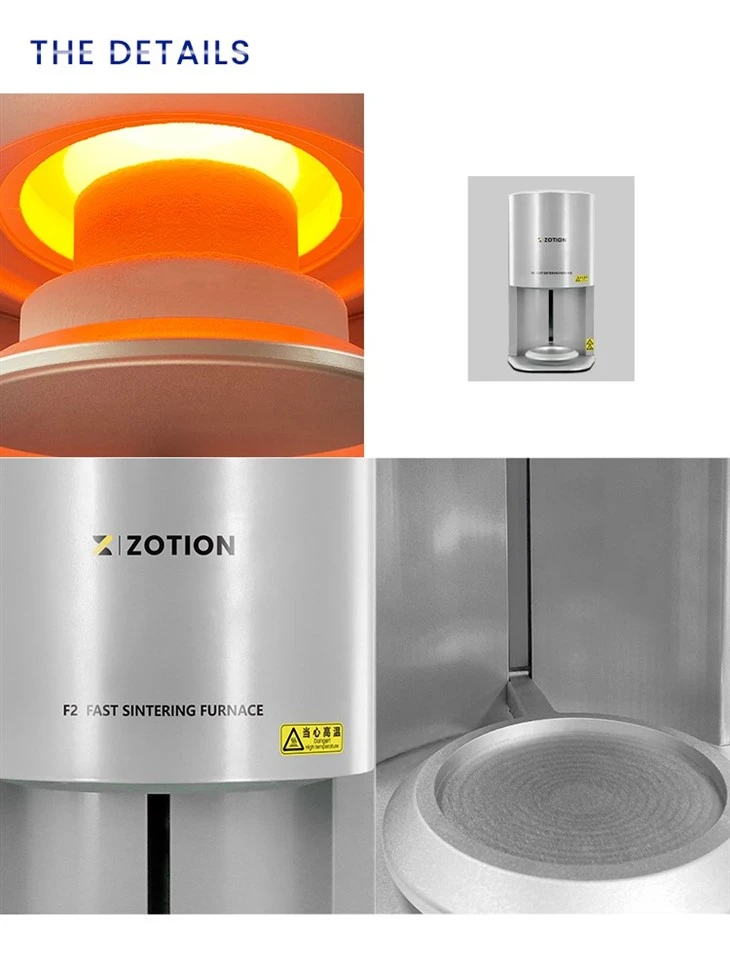 ZOTION Dental Zirconia Sintering Furnace Porcelain Furnace